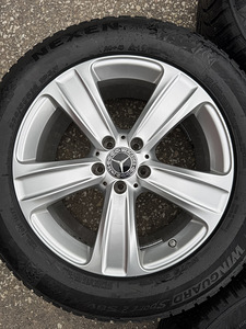18" оригинальные диски Mercedes-Benz 5x112 + зимние шины 7,5 мм (3 фото из 10)