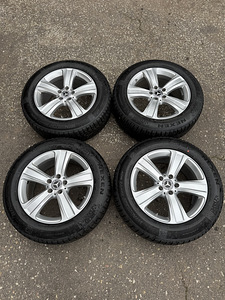 18" оригинальные диски Mercedes-Benz 5x112 + зимние шины 7,5 мм (5 фото из 10)