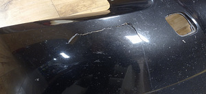 Toyota Avensis T27 esistange. Esi põrkeraud. Defektiga esistange. (3 foto / 7)