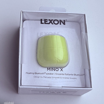 Lexon Mino X Floating Bluetooth speaker Yellow / Black
