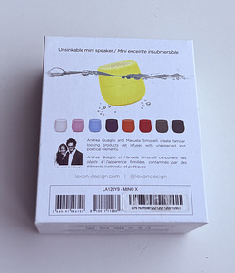 Lexon Mino X Floating Bluetooth speaker Yellow / Black (2 foto / 10)