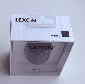 Lexon Mino X Floating Bluetooth speaker Yellow / Black (10 foto / 10)