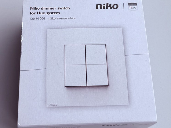 Niko Dimmer Switch for Hue System , Intense White