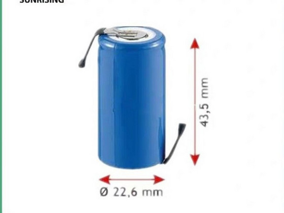 Ni-Cd 1,2v 1800ma