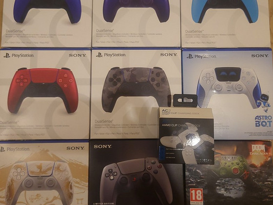 Uus DualSense PS5 (Sony Playstation 5) controller, pult