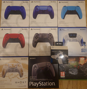 Uus DualSense PS5 (Sony Playstation 5) controller, pult (1 foto / 2)
