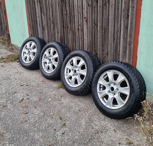Mazda originaalveljed Goodyear M+S talverehvidega 195/65r15 (1 foto / 7)