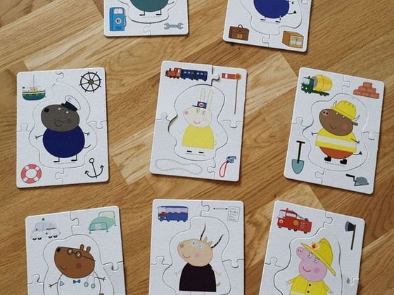 Peppa pig pusle puzzle