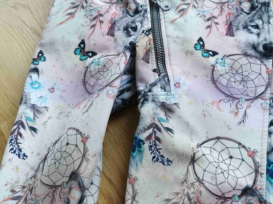 Softshell kombinesoon kombe s.92 tüdrukule