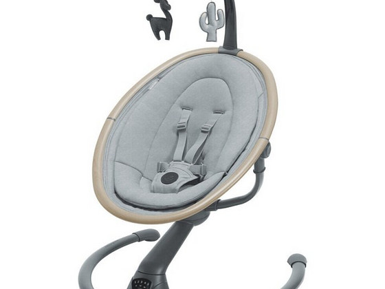 Кроватка-качалка Maxi-Cosi Cassia Beyond, Grey Eco