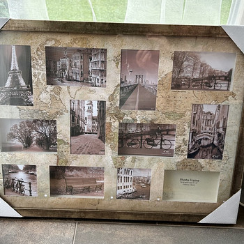 Kuldne pildiraam 47x63 cm