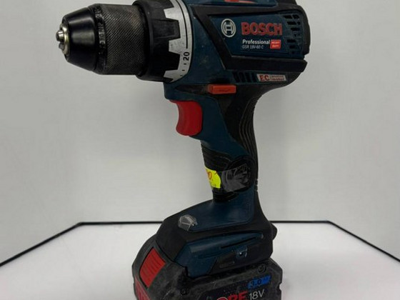 Bosch akudrell GSR 18V-60C + aku 3Ah