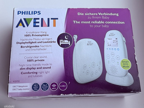 Philips Avent Dect Baby Monitor , SCD721/26