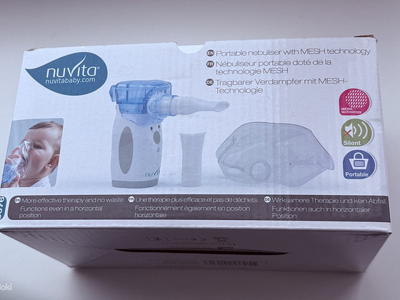 Nuvita Portable Nebuliser with Mesh tehnology