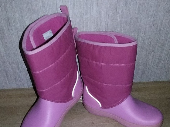 Сапоги Crocs размер j4 б/у