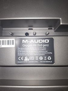 M-Audio Oxygen 49 MK III (3-е поколение) (3 фото из 4)