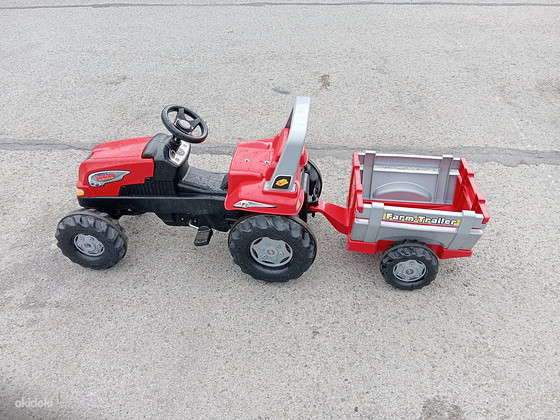 Rolly Toys pedaaltraktor 3-8 aastat kuni 50 kg