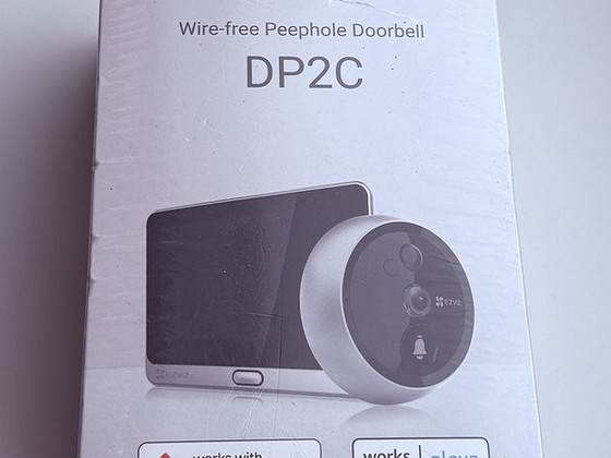 Ezviz Wire-free Peephole Doorbell DP2C 2MP