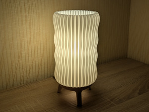 3D-prinditud lamp (1 foto / 1)