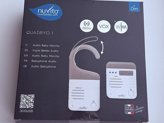 Nuvita Quadryo 1 Audio Baby Monitor