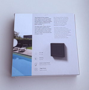 Senic Friends of Hue Outdoor Switch , Black (2 foto / 2)