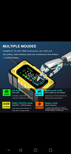 Зарядка авто аккумулятора,батареек.JUMP Starter.АА,NICD,NIMH (3 фото из 10)