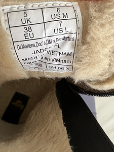 Зимние ботинки Dr.Martens на платформе, размер 38 (4 фото из 4)