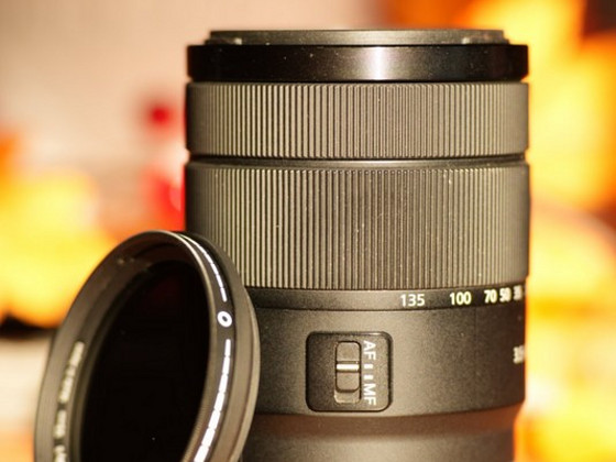 Sony E 18-135mm f/3.5-5.6 OSS, Hoya Variable Density II