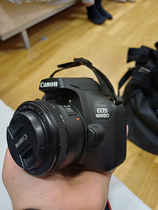 Canon EOS 4000D + Canon EF-S 18–55mm (algajate komplekt) (1 foto / 6)