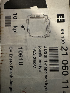 Müüa Ensto lülitid (3 foto / 4)