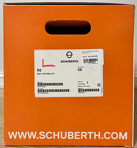 Продается мотоциклетный шлем Schuberth R2 (L, размер 59) + запасной (5 фото из 5)