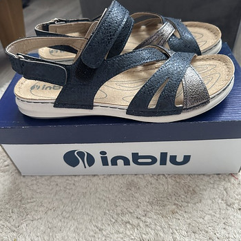 Uued Inblu nahksandaalid, suurus 37