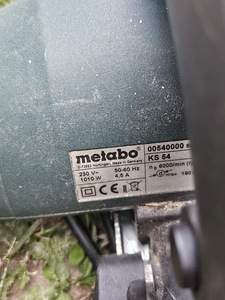 Metabo käsielektrisaag (induktor) (2 foto / 3)