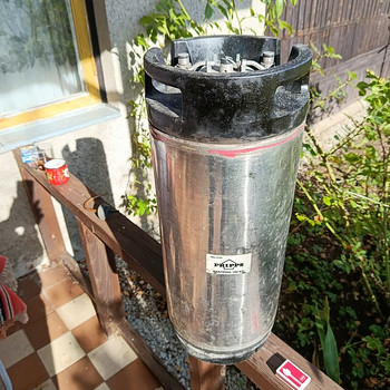 Roostevabast terasest silinder (Keg) 19 ltr.