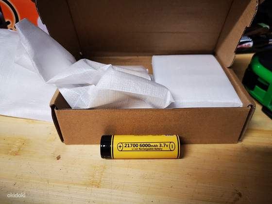 LiitoKala литий-ионный аккумулятор 21700 3.7V 6000 mAh