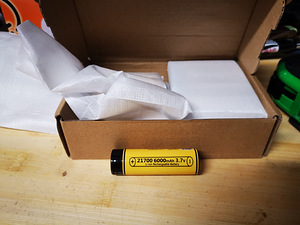 LiitoKala litium ion accu 21700 3.7V 6000 mAh (1 foto / 1)