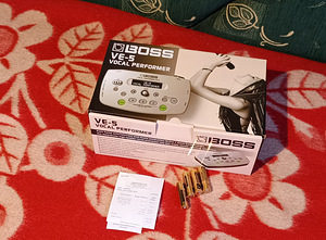 Häälprotsessor Boss VE-5 (4 foto / 8)