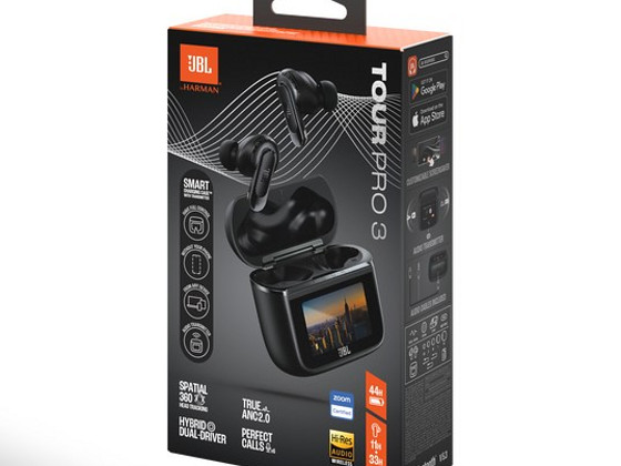UUED! JBL TOUR PRO 3, Original, Kinnises Karbis,Black Latte!