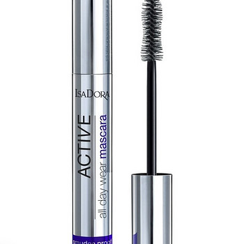 IsaDora Active All Day Wear Mascara 20 , Deep Black