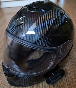 Шлем Scorpion Exo-1400 Evo 2 Carbon Air Solid, XL (4 фото из 5)