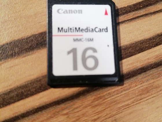 Memory card canon MultiMediaCard (MMC) 16