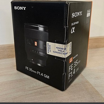 Объектив Sony FE 35mm F1.4 GM НОВЫЙ!