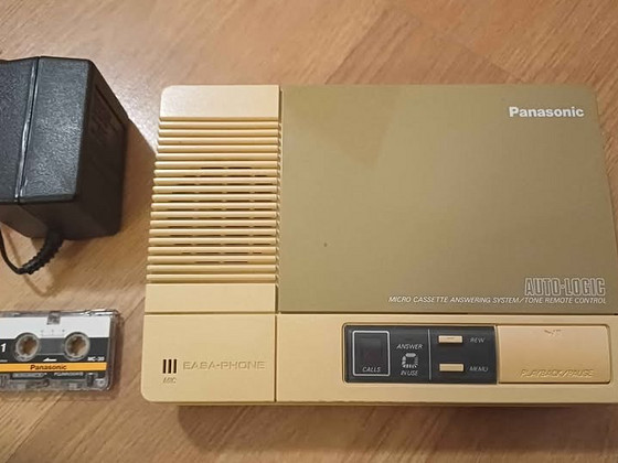 Panasonic KX-T1000 Easa-Phone automaattelefonivastaja