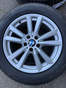 18" оригинальные диски BMW X5 стиль 446 5x120 + новые шины m+s (2 фото из 9)