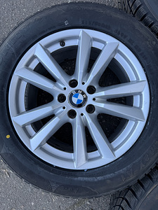 18" оригинальные диски BMW X5 стиль 446 5x120 + новые шины m+s (3 фото из 9)
