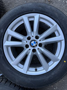 18" оригинальные диски BMW X5 стиль 446 5x120 + новые шины m+s (4 фото из 9)