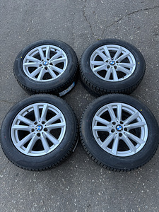 18" оригинальные диски BMW X5 стиль 446 5x120 + новые шины m+s (5 фото из 9)