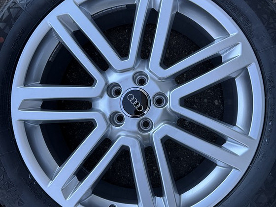 20" Audi originaalveljed 5x112 + uued m+s 255/50/20