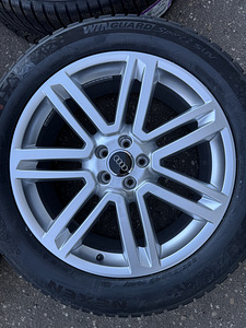 20" Audi originaalveljed 5x112 + uued m+s 255/50/20 (1 foto / 9)