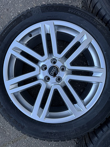 20" Audi originaalveljed 5x112 + uued m+s 255/50/20 (3 foto / 9)